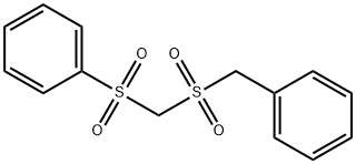 [[(Benzylsulfonyl)methyl]sulfonyl]benzene Struktur