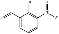 2‐クロロ‐3‐ニトロベンズアルデヒド 化學構(gòu)造式