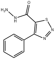 4-PHENYL-1,2,3-THIADIAZOLE-5-CARBOHYDRAZIDE Struktur