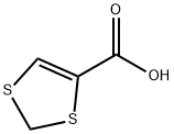 1,3-Dithiole-4-carboxylicacid(9CI) Struktur