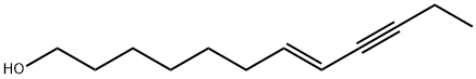 (E)-dodec-7-en-9-ynol Struktur