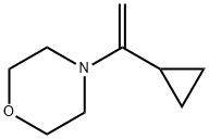 Morpholine,  4-(1-cyclopropylethenyl)- Struktur