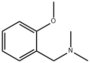 BenzeneMethanaMine, 2-Methoxy-N,N-diMethyl- Struktur