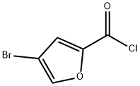 2-Furancarbonyl chloride, 4-bromo- (9CI) Struktur