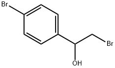 2-Bromo-1-(4-bromophenyl)ethanol Struktur