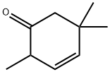 2,5,5-Trimethyl-3-cyclohexen-1-one Struktur