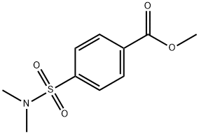 4-Dimethylsulfamoyl-benzoic acid methyl ester Struktur