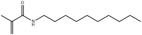 N-DECYL METHACRYLAMIDE Struktur