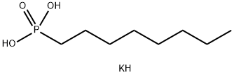 potassium hydrogen octylphosphonate Struktur