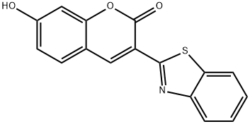 3-(2-BENZOTHIAZOLYL)UMBELLIFERONE  FOR Struktur