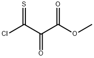 Propanoic  acid,  3-chloro-2-oxo-3-thioxo-,  methyl  ester Struktur