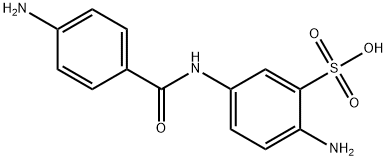 2-amino-5-(4-aminobenzamido)benzenesulfonic acid