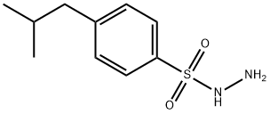 4-ISOBUTYLBENZENESULFONOHYDRAZIDE Struktur