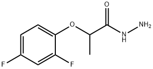 2-(2,4-DIFLUOROPHENOXY)PROPANOHYDRAZIDE Struktur