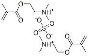 bis[[2-(methacryloyloxy)ethyl]dimethylammonium] sulphate Struktur