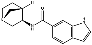 1H-Indole-6-carboxamide,N-(1R,3R,4S)-1-azabicyclo[2.2.1]hept-3-yl-(9CI) Struktur