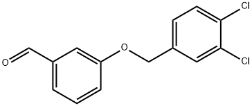 3-[(3,4-DICHLOROBENZYL)OXY]BENZALDEHYDE Struktur