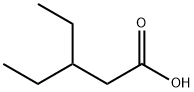 3-ETHYLPENTANOIC ACID Struktur