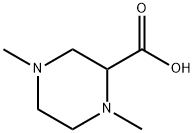 2-Piperazinecarboxylicacid,1,4-dimethyl-(9CI) Struktur