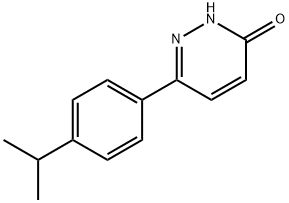 6-(4-ISOPROPYLPHENYL)-3(2H)-PYRIDAZINONE Struktur