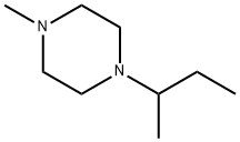 Piperazine, 1-methyl-4-(1-methylpropyl)- (9CI) Struktur