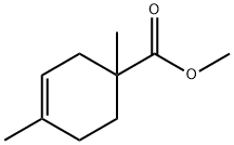 methyl 1,4-dimethylcyclohex-3-ene-1-carboxylate  Struktur