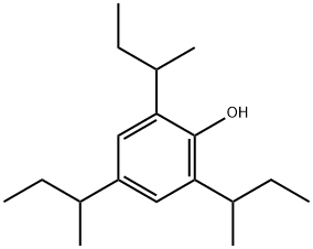 2,4,6-tri-sec-butylphenol  Struktur