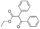 Ethyl benzoylphenylacetate Struktur