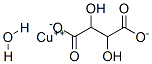 COPPER(II) TARTRATE HYDRATE Struktur