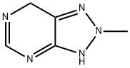 2H-1,2,3-Triazolo[4,5-d]pyrimidine, 6,7-dihydro-2-methyl- (9CI) Struktur