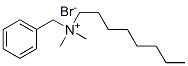 benzyldimethyloctylammonium bromide Struktur