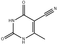 6-METHYL-2,4-DIOXO-1,2,3,4-TETRAHYDROPYRIMIDINE-5-CARBONITRILE Structure