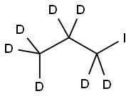 1-IODOPROPANE-D7 Struktur