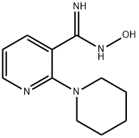 N'-hydroxy-2-piperidin-1-ylpyridine-3-carboximidamide Struktur