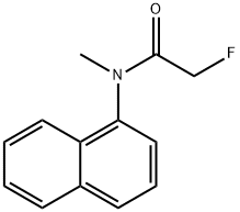 2-fluoro-N-methyl-N-naphthalen-1-yl-acetamide Struktur