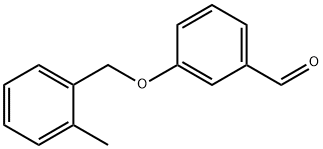 3-[(2-METHYLBENZYL)OXY]BENZALDEHYDE Struktur