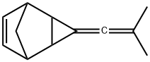 3-(2-Methyl-1-propenylidene)tricyclo[3.2.1.02,4]oct-6-ene Struktur