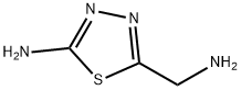 5-(aminomethyl)-1,3,4-thiadiazol-2-amine(SALTDATA: 2HCl) Struktur