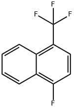 1-fluoro-4-(trifluoromethyl)naphthalene Struktur