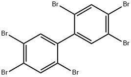 2,2',4,4',5,5'-HEXABROMOBIPHENYL Struktur