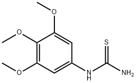 1-(3,4,5-TRIMETHOXYPHENYL)-2-THIOUREA Struktur