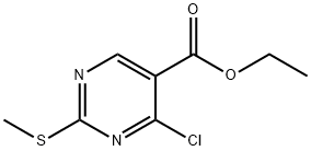 Ethyl 4-chloro-2-methylthio-5-pyrimidinecarboxylate