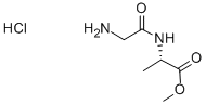 H-GLY-ALA-OME HCL Struktur