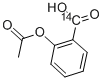 ACETYLSALICYLIC ACID, [CARBOXYL-14C] Struktur