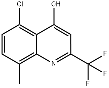 5-CHLORO-8-METHYL-2-(TRIFLUOROMETHYL)QUINOLIN-4-OL price.