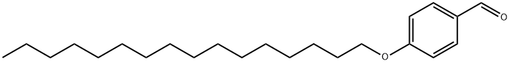 4-Hexadecyloxybenzaldehyde Struktur