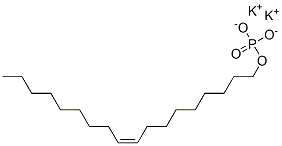 9-Octadecen-1-ol, (Z)-, phosphate, potassium salt Struktur