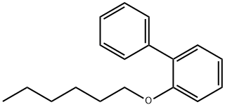 2-Hexyloxy-1,1'-biphenyl Struktur