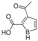 3β-Acetyloxyolean-18-en-28-oic acid Struktur