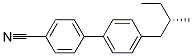 4'-[(S)-2-Methylbutyl]biphenyl-4-carbonitrile Struktur